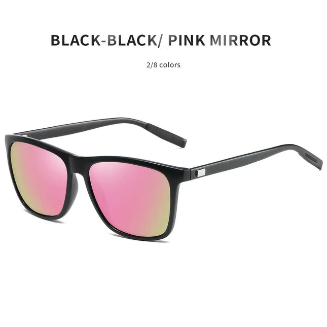 2022 Sunglasses Unisex Square Vintage Sun Glasses lenses Retro Feminino Brand Sunglases Polarized Sunglasses for Women Men