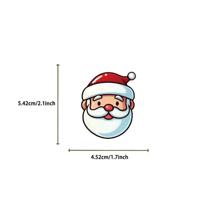 50PCS Cartoon Christmas Art, Aesthetic Stickers Pack for Kids Toy Diary, mobile, leptop sticker