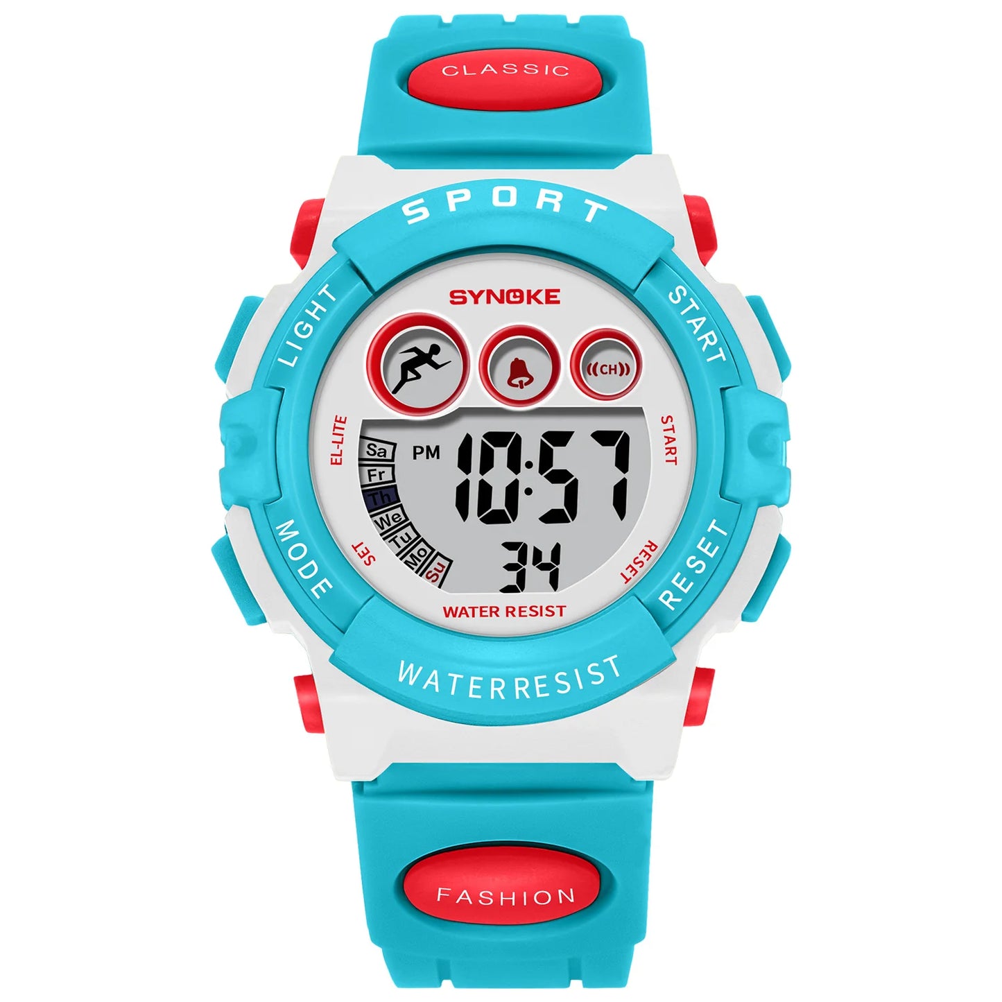 Waterproof Sport Children Watch, LED Digital Kids Watches, Luxury Electronic Watch for Kids Children Boys Girls Gifts