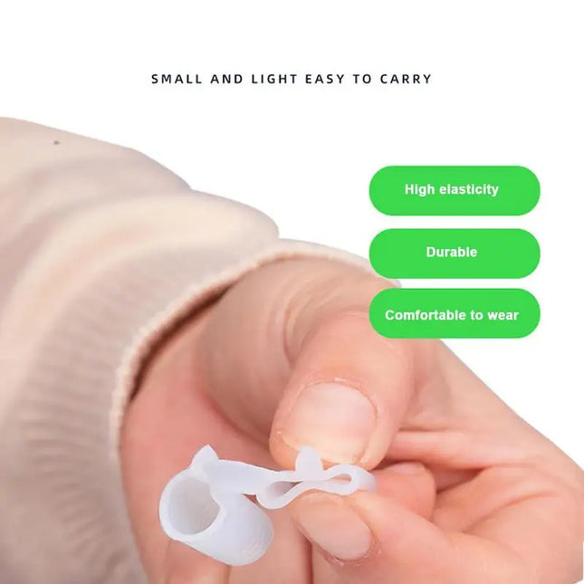 Nostril Opener Silicone Dilators For Women Reusable 4 Pcs Anti Snoring Devices Help Develop Good Sleep Breathing Habits