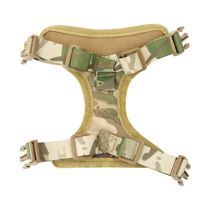 Tactical Cat Harness Adjustable Puppy Vest For Military Small Dogs Harnesses withControl Handle Walking Training Cat Accessories