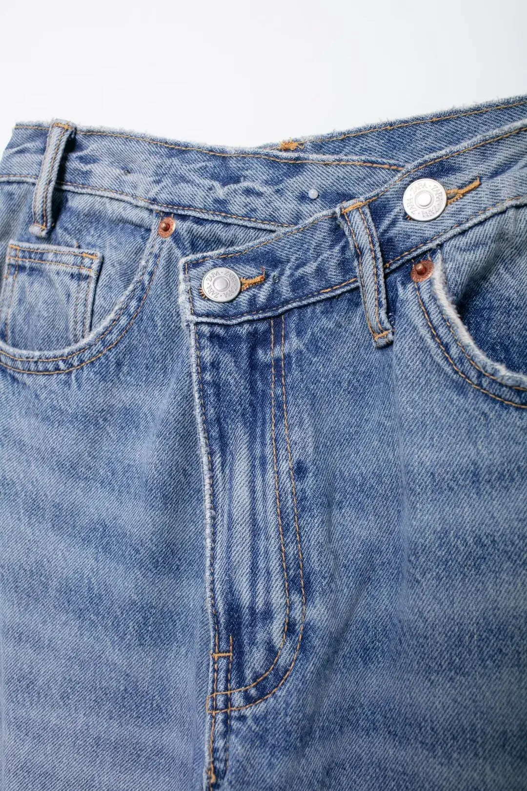 Women’s Wide Leg Jeans, High Waist Casual Denim