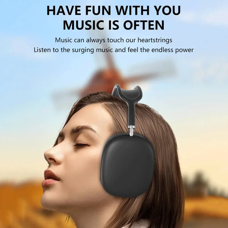 Newest Headphone Wireless, Bluetooth Headset With Mic Noise, Cancelling Headsets Stereo Sound, Earphone Sports Gaming, Headphones