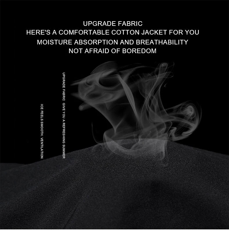 Men’s Casual Polyester Jacket – Daily Autumn & Winter Outerwear with Zipper