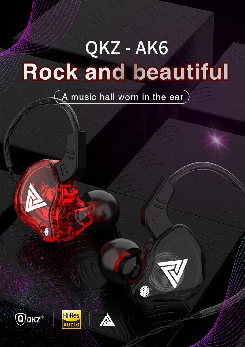Sports Earphone InEar DrivebyWire with Microphone Extra Bass Cellphone Headset Magic Sound
