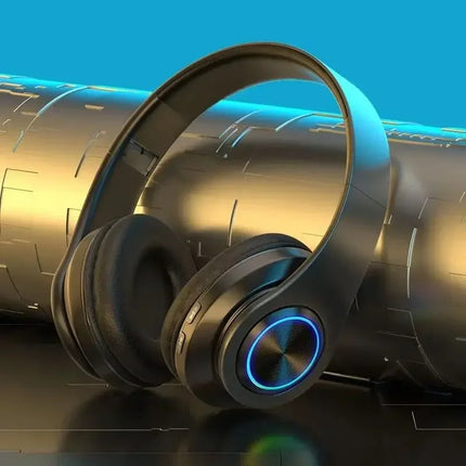 Headsets Gamer Headphones Blutooth Surround Sound Stereo Wireless Earphone USB With MicroPhone Colourful Light PC Laptop Headset