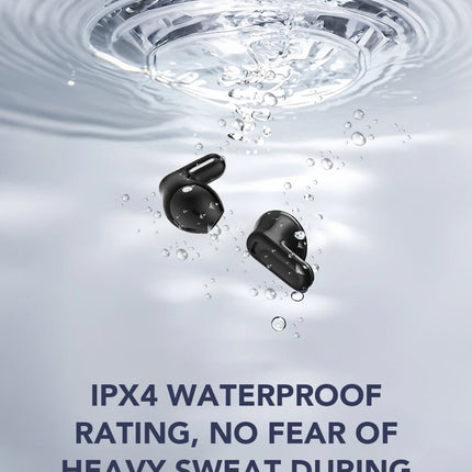 【HTC NE20】Bluetooth V6.0 Earphones AI Translator Earbuds OWS LCD Touch Screen Sport Wireless Headphones HD Stereo Sound Longlife