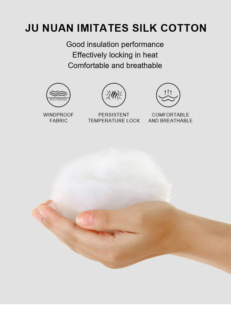 Men’s Casual Polyester Jacket – Daily Autumn & Winter Outerwear with Zipper