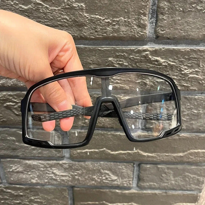 Sporty Lightweight Sunglasses for Bicycle Cycling, Professional UV Protection Shades Men Women Sun Glasses